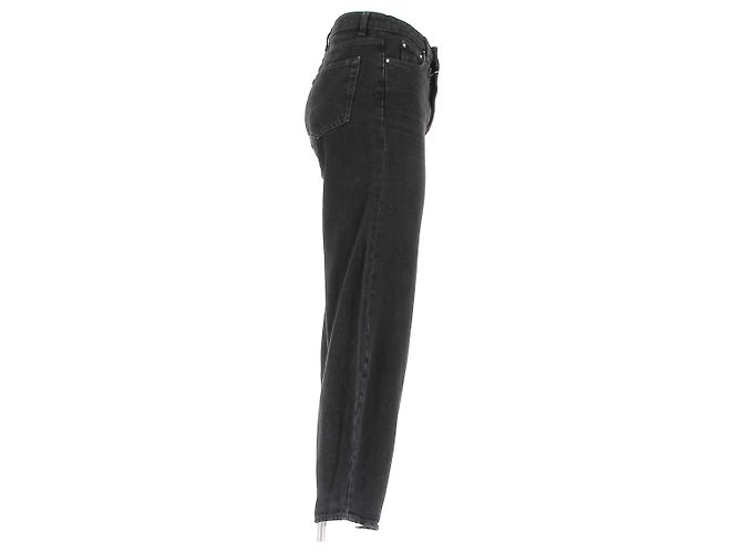 Jeans Totême in cotone nero Taglia 25 - vista 3