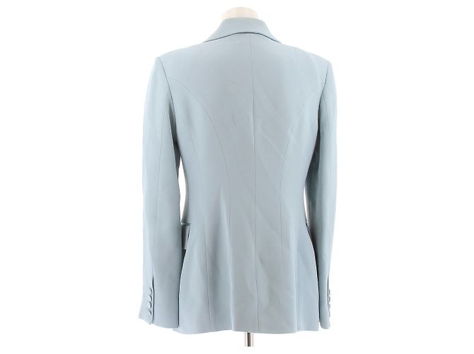 Ermanno Scervino Blazer Blau aus Polyester Größe 40 - Ansicht 2