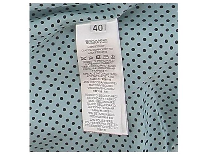 Ermanno Scervino Blazer Blau aus Polyester Größe 40 - Ansicht 7