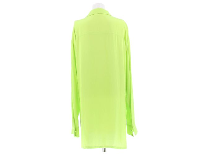 Autre Marque Camicia verde fluorescente LOVERS + FRIENDS - vista 2