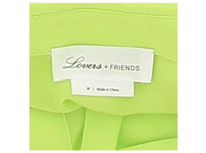 Autre Marque Camicia verde fluorescente LOVERS + FRIENDS - vista 5