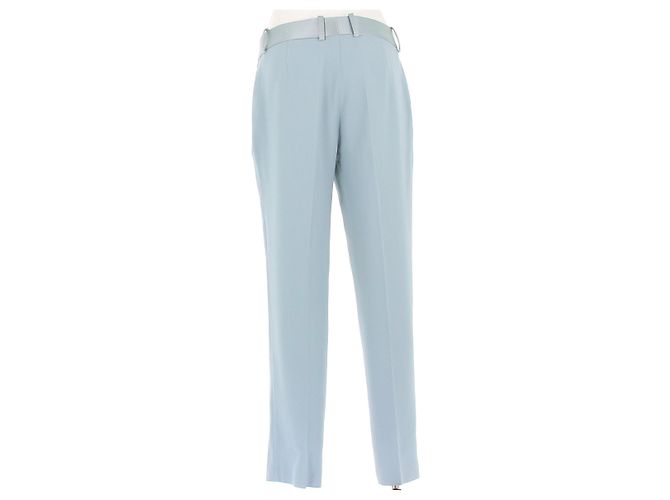 Ermanno Scervino Blaue Wollhose Größe 42 IT - Ansicht 2