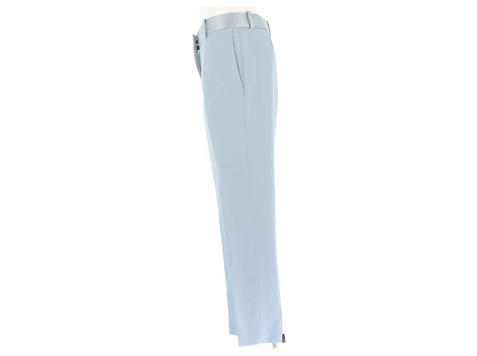 Ermanno Scervino Blaue Wollhose Größe 42 IT - Ansicht 3