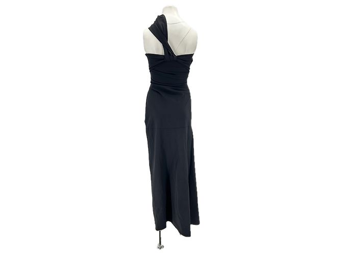 Marc by Marc Jacobs Maxikleid Schwarz Viskose XS - Ansicht 2