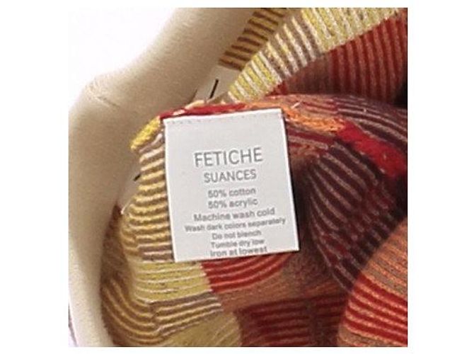 Autre Marque Short estampado FETICHE SUANCES de algodón beige - vista 5