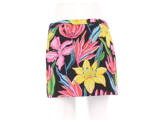 Autre Marque Mini falda estampada ROCOCO SAND negra Negro - vista 2