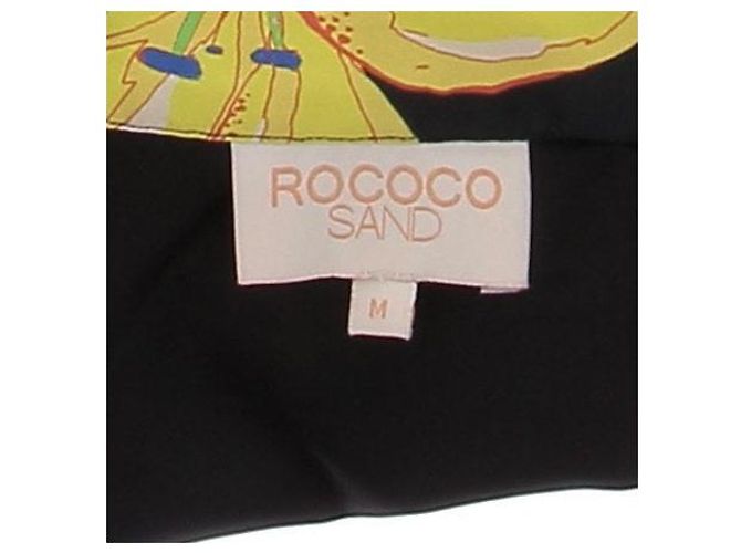Autre Marque Mini falda estampada ROCOCO SAND negra Negro - vista 5