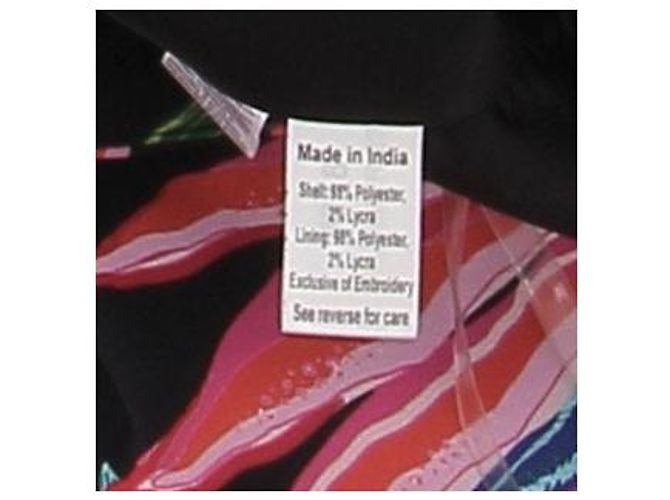 Autre Marque Mini falda estampada ROCOCO SAND negra Negro - vista 6