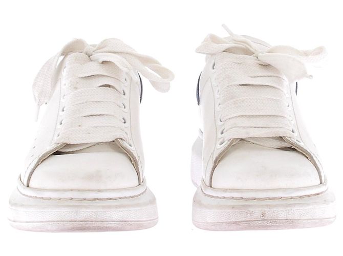 Alexander Mcqueen Zapatillas blancas con plataforma Blanco - vista 2