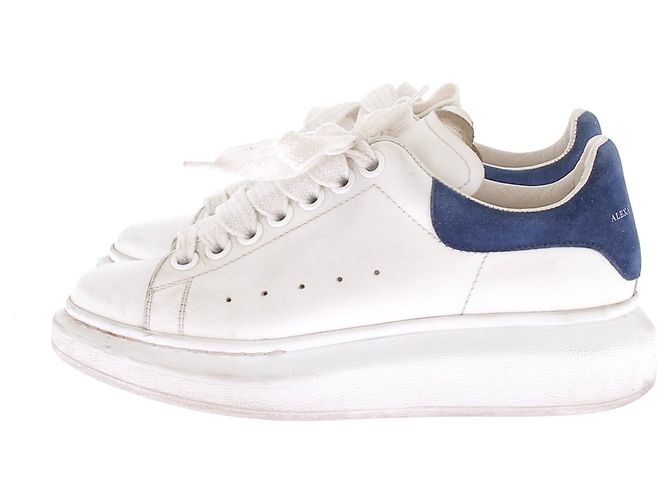 Alexander Mcqueen Zapatillas blancas con plataforma Blanco - vista 4