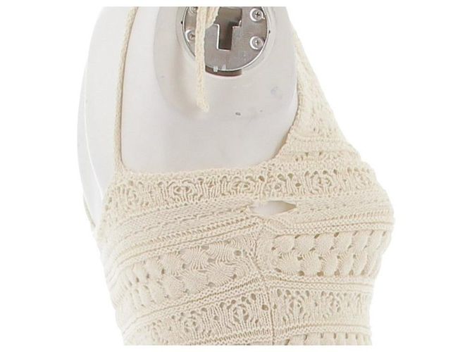Body de crochet beige Isabel Marant - vista 5