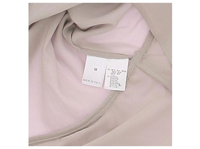 Top de seda gris Brunello Cucinelli - vista 5