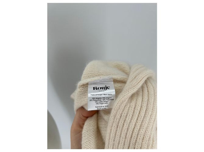 Rouje Angora Cardigan Beige - Ansicht 6