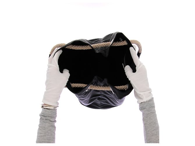 Tote Prada Borsa a Spalla "Mariner Medio" Nero - vista 7