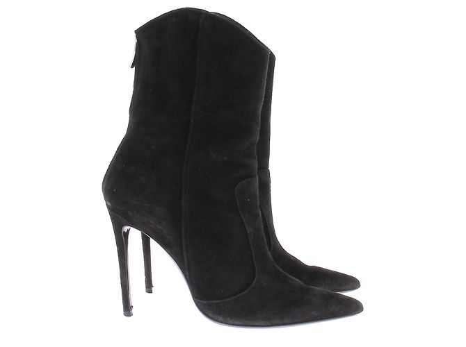 Botines Barbara Bui de ante negro - vista 2