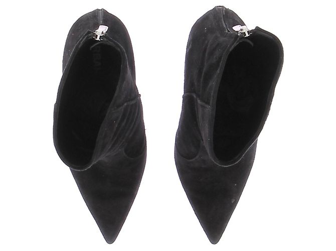 Botines Barbara Bui de ante negro - vista 6