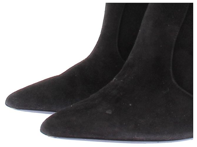 Botines Barbara Bui de ante negro - vista 8