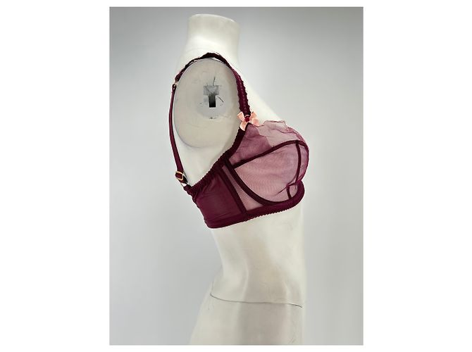 Agent Provocateur Reggiseno bordeaux Bordò - vista 3