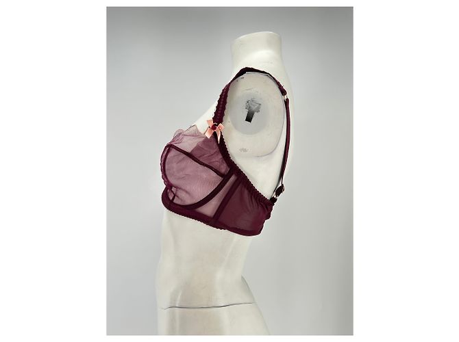 Agent Provocateur Reggiseno bordeaux Bordò - vista 4