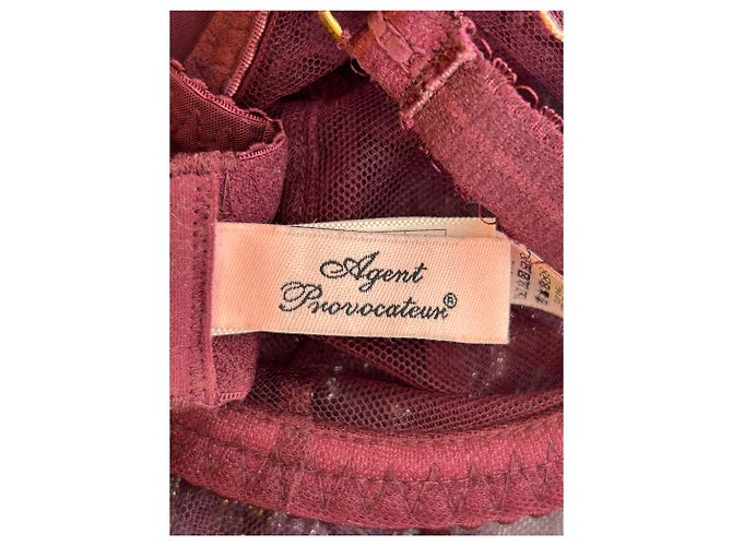 Agent Provocateur Reggiseno bordeaux Bordò - vista 5