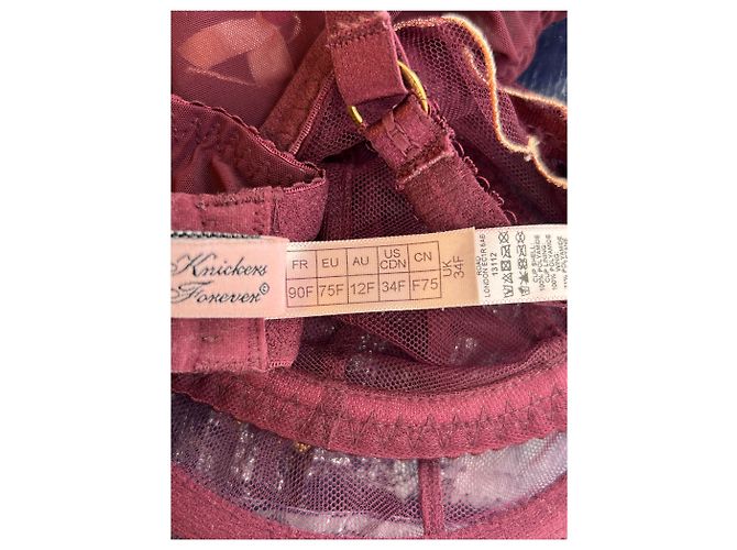 Agent Provocateur Reggiseno bordeaux Bordò - vista 6