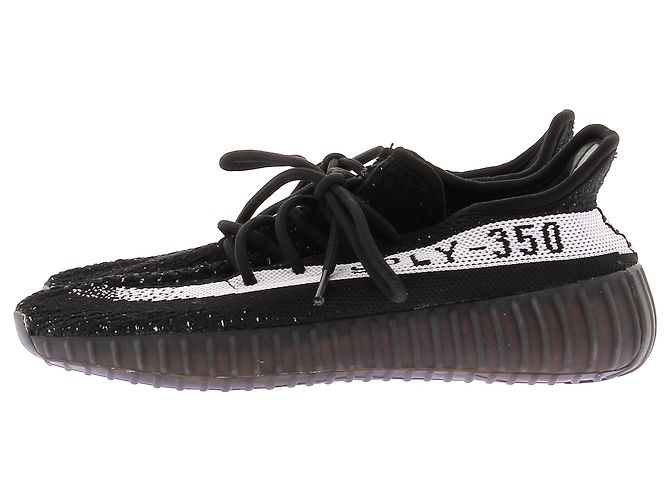 Adidas Sneakers nere "Yeezy boost 350 V2" Nero - vista 3