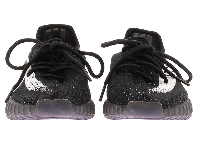 Adidas Sneakers nere "Yeezy boost 350 V2" Nero - vista 4