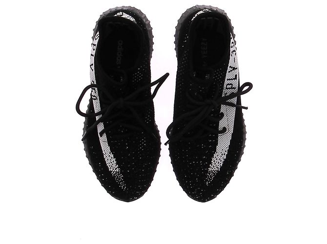 Adidas Sneakers nere "Yeezy boost 350 V2" Nero - vista 6