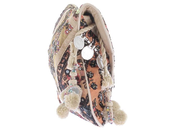 Antik Batik Bunt bestickte Clutch Mehrfarben - Ansicht 4