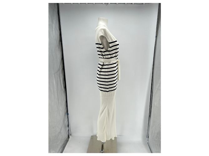 T By Alexander Wang Vestido de rayas marineras - view 3