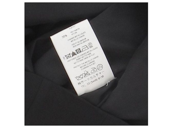 Vestido midi negro sin mangas con cadenas doradas Givenchy - vista 6