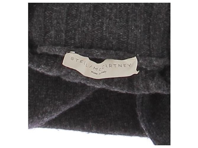 Stella Mc Cartney Suéter de cuello alto de lana Gris - vista 5