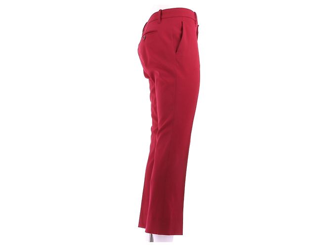 Gucci Calça de lã rosa - vista 3
