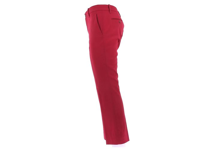 Gucci Calça de lã rosa - vista 4