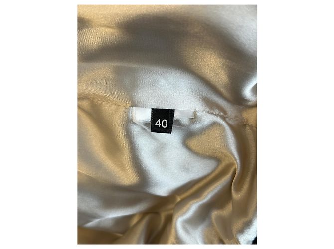 Elisabetta Franchi Mono negro a rayas - vista 3
