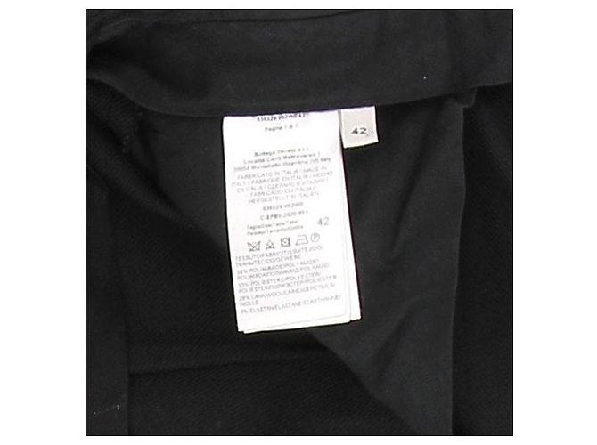 Schwarze Hose Bottega Veneta aus Polyester Größe 42 - Ansicht 6