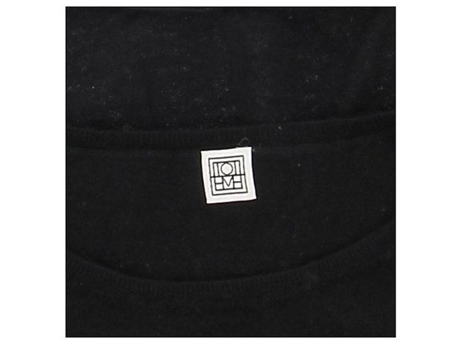 Totême Pull en cachemire noir Black - view 6
