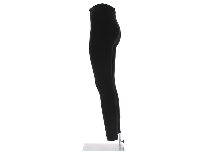 Autre Marque Leggings negros de viscosa TOVE - vista 4