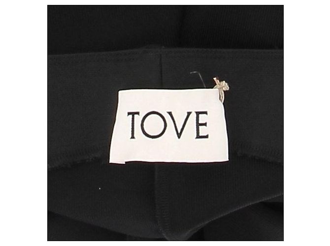 Autre Marque Leggings negros de viscosa TOVE - vista 5