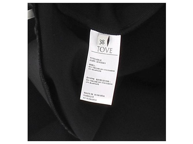 Autre Marque Leggings negros de viscosa TOVE - vista 6