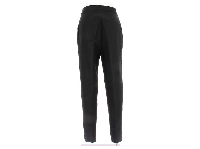 The Row Schwarze Wollhose Größe 6 - Ansicht 2