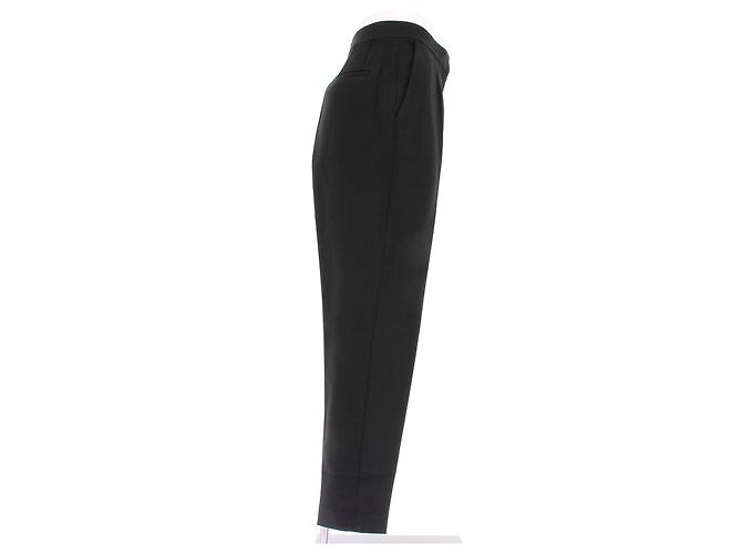 The Row Schwarze Wollhose Größe 6 - Ansicht 3