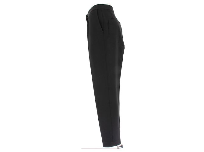 The Row Schwarze Wollhose Größe 6 - Ansicht 4