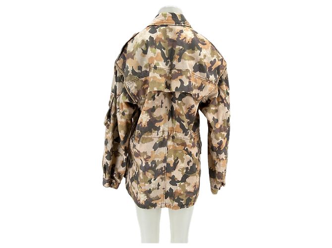 Isabel Marant "Elize" Tarnjacke Beige - Ansicht 2