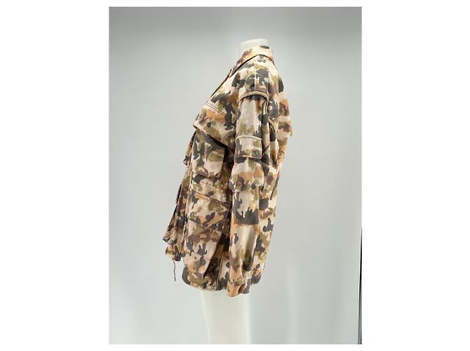 Isabel Marant "Elize" Tarnjacke Beige - Ansicht 4