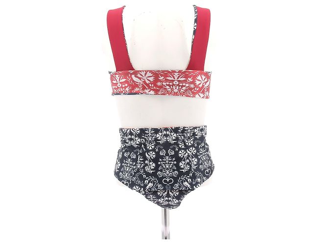 Autre Marque Bikini de dos piezas con estampado Roja - vista 2
