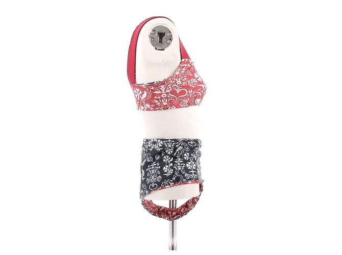 Autre Marque Bikini de dos piezas con estampado Roja - vista 3