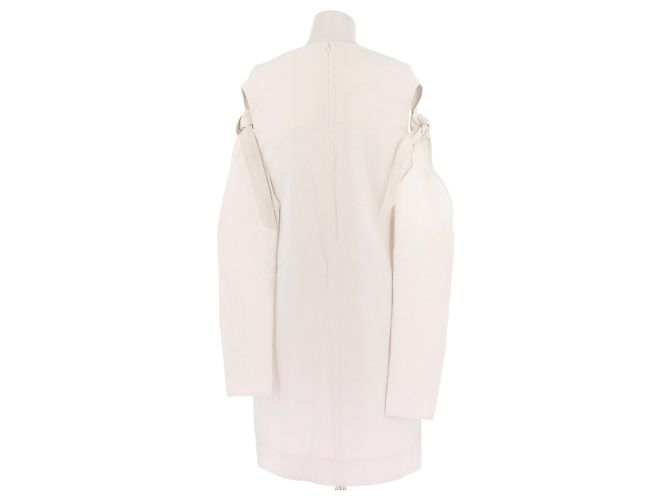 Vestido de algodón beige Céline talla 38 - vista 2