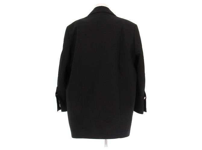 Blazer Ganni negro de algodón - vista 2