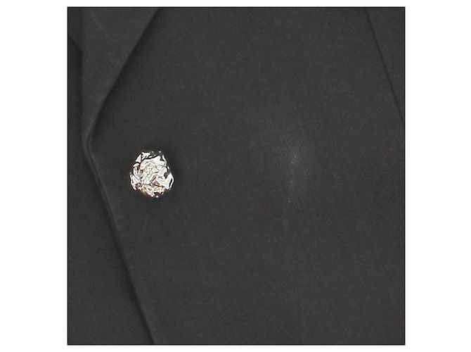 Blazer Ganni negro de algodón - vista 6